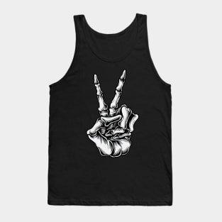 Dead Peace Sign Tank Top